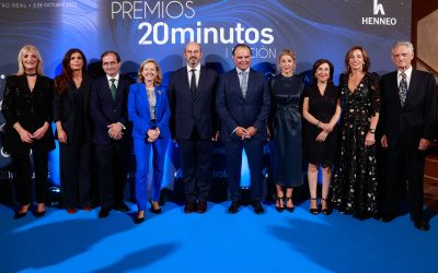 20minutos celebra la I edición de sus premios y reivindica el papel de los medios como “cimiento más sólido” para fortalecer nuestra democracia